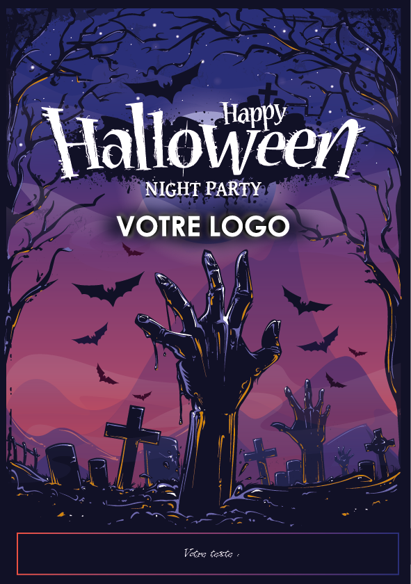 Flyer "Happy Halloween Night Party"