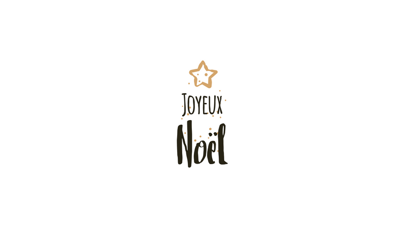 Sticker adhésif "Joyeux Noël"