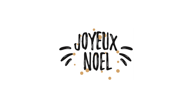 Sticker adhésif "Joyeux Noël"