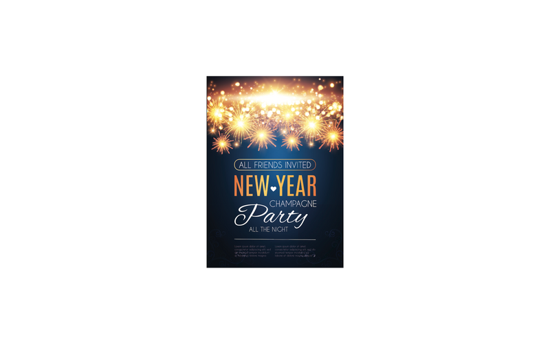 Flyer "Happy New Year"